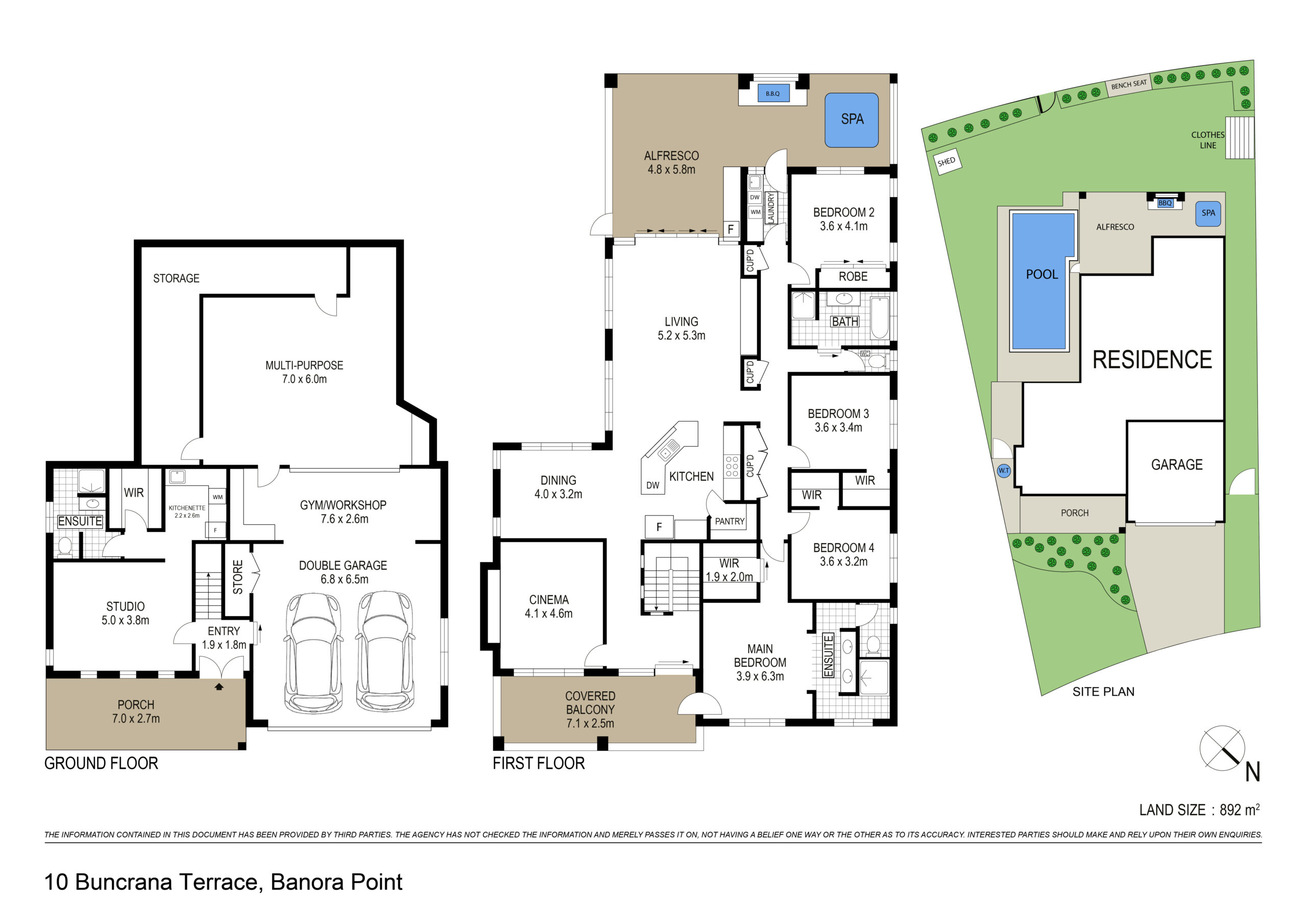Map showing the location of 10AirStayz in Banora Point, close to Gold Coast attractions