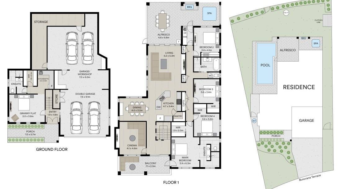 Map showing the location of 10AirStayz in Banora Point, close to Gold Coast attractions